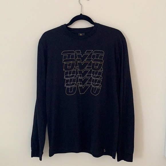 Ovo Drake Runner Repeat Long Sleeve Shirt - Picture 1 of 4